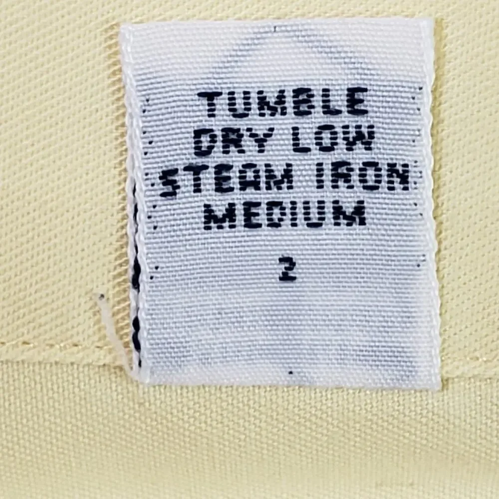 Polo Ralph Lauren Shirt Blake Mens Size XL Button Down Butter Yellow LS Preppy